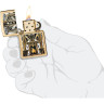 Зажигалка ZIPPO ART DECO FLAME 46585