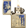 Зажигалка Zippo Classic 29245, золотистая
