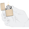 Зажигалка ZIPPO CLASSIC FLAT SAND 49453