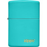 Зажигалка ZIPPO CLASSIC FLAT TURQUOISE 49454ZL