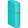 Зажигалка ZIPPO CLASSIC FLAT TURQUOISE 49454ZL