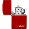 Зажигалка ZIPPO CLASSIC METALLIC RED 49475ZL