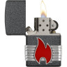 Зажигалка ZIPPO CLASSIC RED VINTAGE WRAP