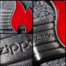 Зажигалка ZIPPO CLASSIC RED VINTAGE WRAP