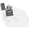 Зажигалка ZIPPO JACK DANIELS® 250JD.427