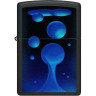 Zippo Lava Lamp 48675 — матовая зажигалка Black Light