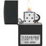 Zippo License Plate 48689 — зажигалка с гравировкой