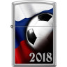 Zippo 200 Russian Soccer 2018 — металлическая зажигалка
