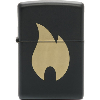 Зажигалка Zippo 218 Flame Chromed