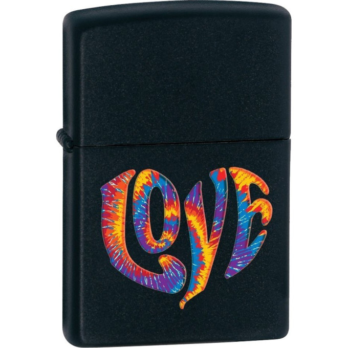Zippo Classic 28045 — матовая чёрная зажигалка