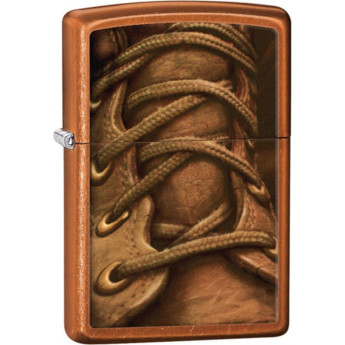 Zippo Classic 28672 — медная зажигалка с матовой отделкой