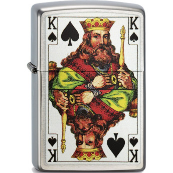 Зажигалка Zippo Classic Brushed Chrome 28489