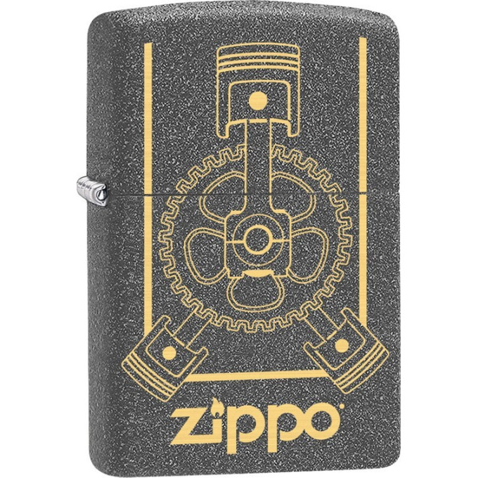 Zippo Engine 29529, серый матовый